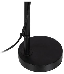 Stolová lampa v čiernej a prírodnej farbe (výška 52 cm) – Ixia