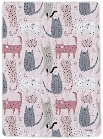 Prešívaná deka a obliečka na vankúš v súprave z bavlneného saténu 140x200 cm – Butter Kings