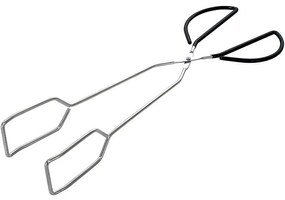 Chrómované grilovacie kliešte, BBQ 38 cm