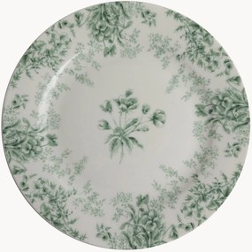 Porcelánové dezertné taniere Thurston Bloom, 4 ks