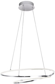 LED luster Viareggio 56 Chrome