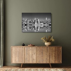 Obraz - New York, čiernobiely (90x60 cm)