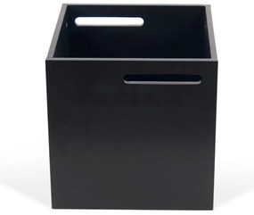 Čierny úložný box ku knižniciam TemaHome Berlin