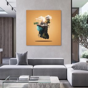 Gario Obraz na plátne Oddelený svet - Zehem Chong Rozmery: 30 x 30 cm