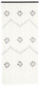 Bambusový záves do dverí v prírodnej farbe 90x200 cm – Maximex