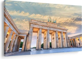 Obraz - Brandenburská brána, Berlín, Nemecko (90x60 cm)