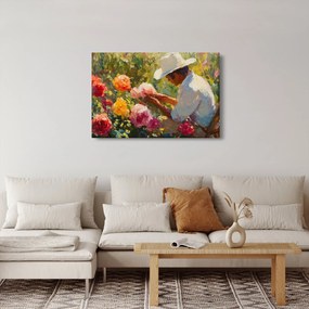 Obraz - Záhradník (90x60 cm)
