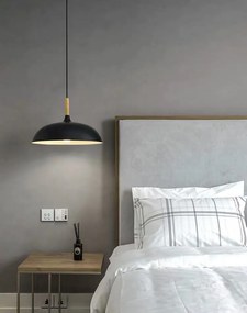 Toolight Anzo, stropné svietidlo 1xE27 APP178-1CP, čierna matná, OSW-06613