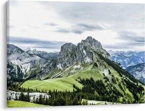 Obraz - Vrcholy hôr (70x50 cm)