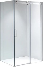 BPS-koupelny Obdĺžnikový sprchovací kút HYD-OK203C 120x80 biela/transparent - bez vaničky