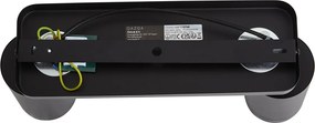 Moderné stropné svietidlo čierne 2-svetlové GU10 70mm - Jeana Luxe