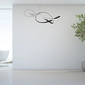 Závesné LED svietidlo Cappio, 1x LED 36w, 4000k, b