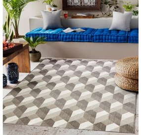Koberec Floorlux sizal flat 48624/686 3D kocky