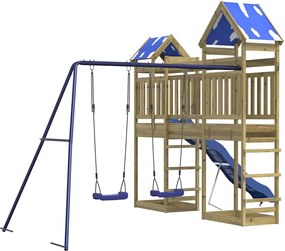 vidaXL Vonkajšia súprava na hranie impregnovaná borovica