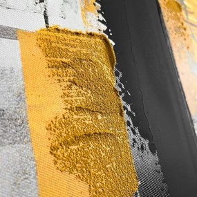 Obraz s ručne maľovanými prvkami 70x100 cm Jade – Styler