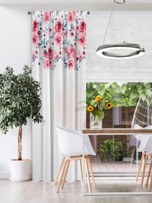 ZÁVES NA PÁSKE EDEN 140X270 CM VZOROVANÁ