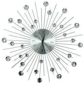 Dizajnové nástenné hodiny Cristal Moon – 50 cm