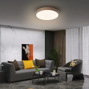 BRILAGI - LED stmievateľné stropné svietidlo POOL LED/36W/230V 3000-6000K 30 cm hnedé + diaľkové ovládanie