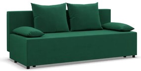 Dvojmiestna pohovka FERMO Kronos rozkladacia, fľaškovo zelená