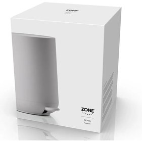 Svetlosivý pedálový plastový odpadkový kôš 5 l Nova – Zone