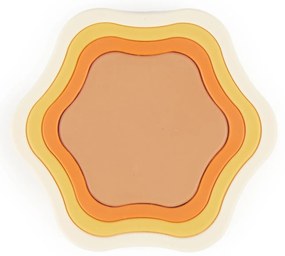 Bieco - Silikónová stohovacia kvetina - Chocolate Bliss