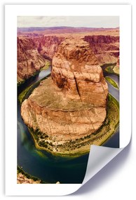 Gario Plagát Skaly Grand Canyon Farba rámu: Bez rámu, Veľkosť: 30 x 45 cm