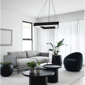 LED Luster na lanku LED/40W/230V 4000K 60x60 cm