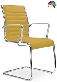 MAYER Konferenčné kreslo STUDIO5 25S3 F5 AC čalúnenie MEDIFLEX SILVERTEX koženka