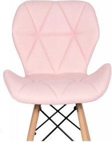 Bestent Jedálenské stoličky 4ks kožené Rose