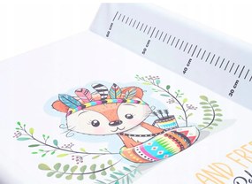 Tvrdá prebaľovacia podložka 70x50 Tega Baby Indian Fox