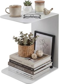 Príručný stolík Selby 48 cm - biela