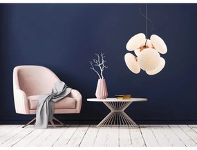 Klausen 106002 - Luster na lanku STELLAR 6xG9/4W/230V rose gold