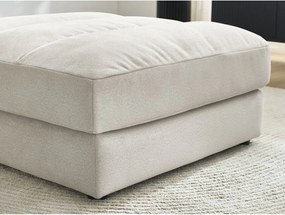 Béžová zamatová podnožka Sierra – Bobochic Paris