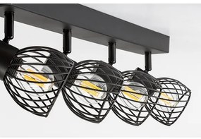 Rabalux 73004 - Bodové svietidlo ABERAMA 4xE14/10W/230V