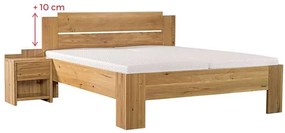 Jednolôžková posteľ Grande dub divoký, 80x200 cm, Olejový vosk