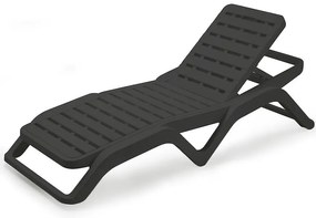 Záhradné ležadlo Scirocco antracit