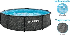 Marimex | Bazén Marimex Florida 3,05 x 0,76 m bez príslušenstva - motív RATAN | 10340234