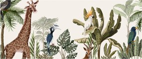 Obraz - Obyvatelia Afriky (120x50 cm)