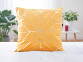 Mikroplyšová obliečka na vankúšik 45 × 45 cm – Golden 2