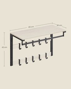 Nástenná polica LCR101W03