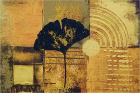 Obraz - List ginkgo (90x60 cm)