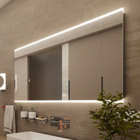 Nimco LED zrkadlo 1000x700 s dvoma dotykovými senzormi - ZP 12004VX