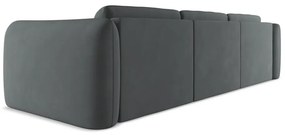 Tmavosivá rohová pohovka (ľavý roh) Hoku – Makamii