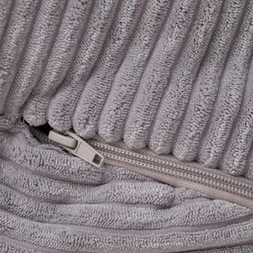 Kreslo medvedík menčester šedá