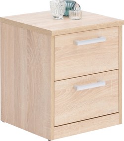 XXXLutz NOČNÝ STOLÍK, dub sonoma, 38/46/36 cm Xora - Nočné stolíky - 000017003101
