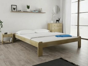 Posteľ Ada 120 x 200 cm, borovica Rošt: S lamelovým roštom, Matrac: Matrac COCO MAXI 20 cm