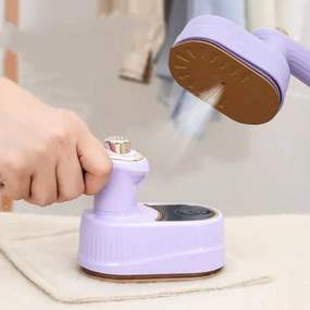 Cestovná mini parná žehlička na oblečenie MY-024 - Modrá