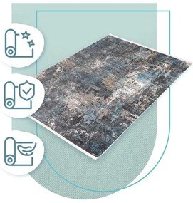 Koberec Split Z268A krémový / tmavosivý