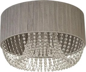 Searchlight 62615-5CC - Stropné svietidlo BELLANO 5xG9/7W/230V pr. 50 cm sivé