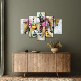 Obraz so zmrzlinami (150x105 cm)